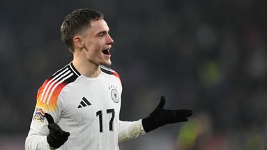 Florian Wirtz sous les couleurs de l'Allemagne, le 16 novembre 2024.