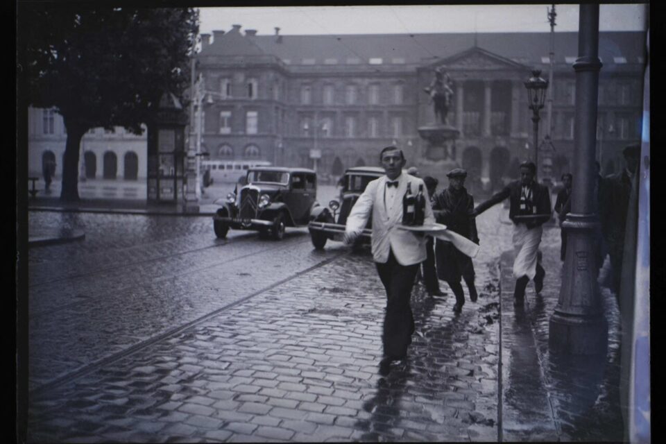 Course des garçons de café à Rouen 1930