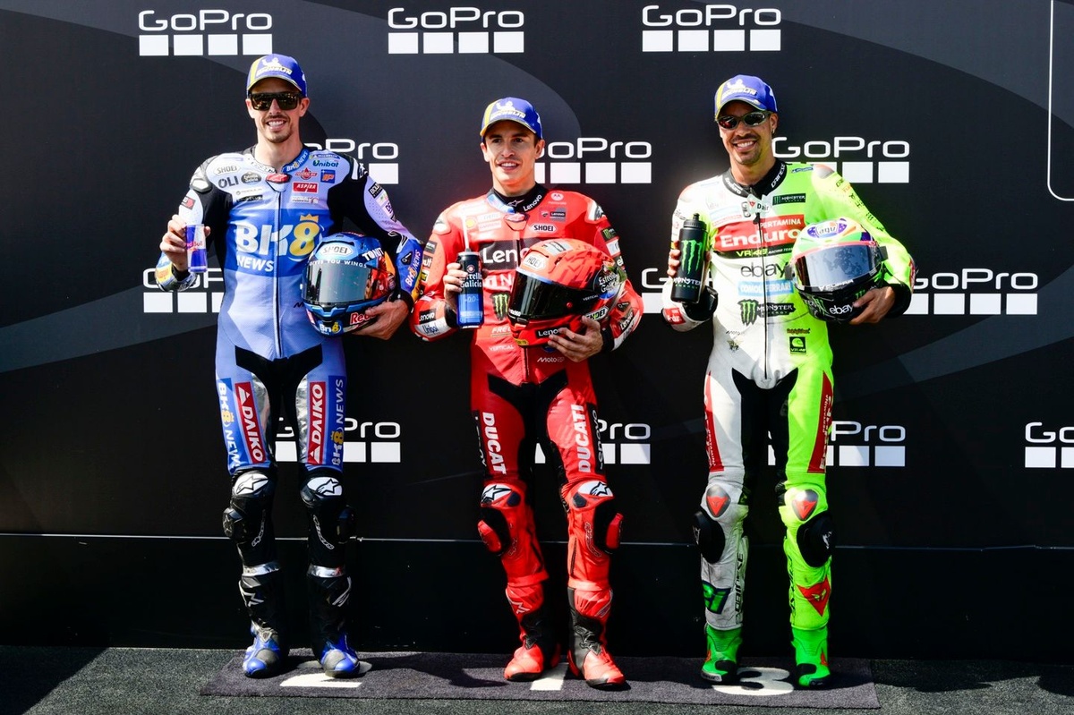 La grille de départ du GP d'Aragón MotoGP