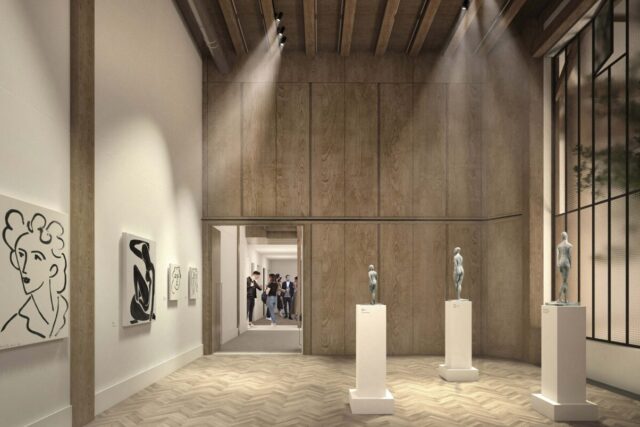 Vues d’artistes du futur projet architectural. (©  Franklin Azzi Architecture)