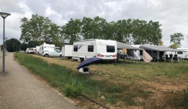 100 caravanes de gens du voyage débarquent dans ce quartier, la mairie réagit
