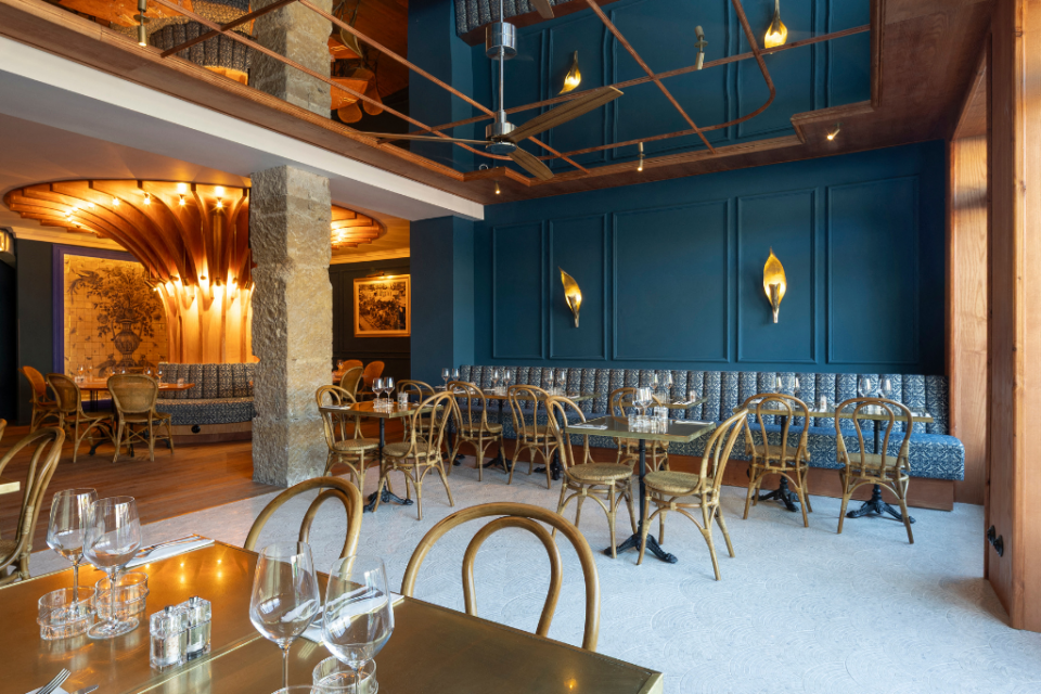 Voici à quoi ressemble la salle du Grand Café des Fleurs de Nice.