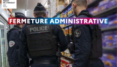 la préfecture ferme deux établissements à Montpellier et Béziers