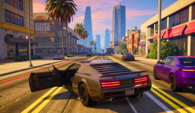 Illustration de l'anticipation autour de GTA 6 et des améliorations attendues par rapport à GTA 5. Image réalisée par IA.