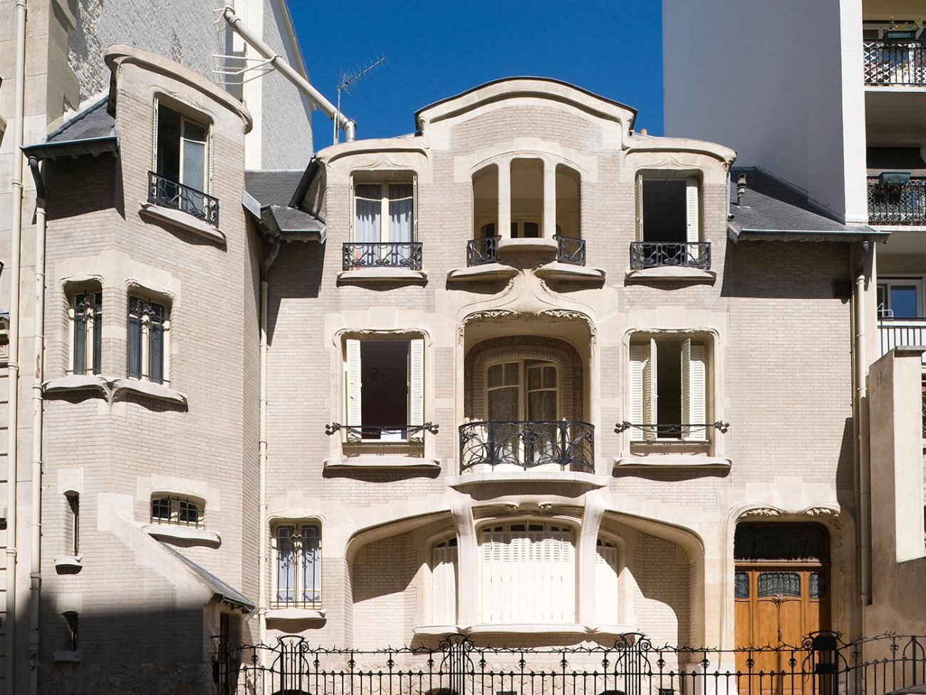 L’hôtel Mezzara, conçu par Hector Guimard