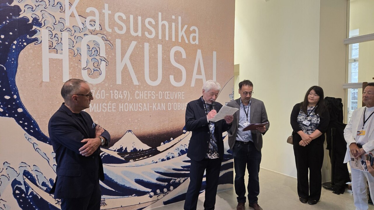 À Nantes, le peintre japonais Hokusai mis à l'honneur au château dans une expo hors du commun