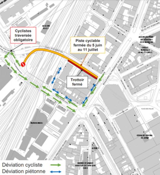 travaux halles