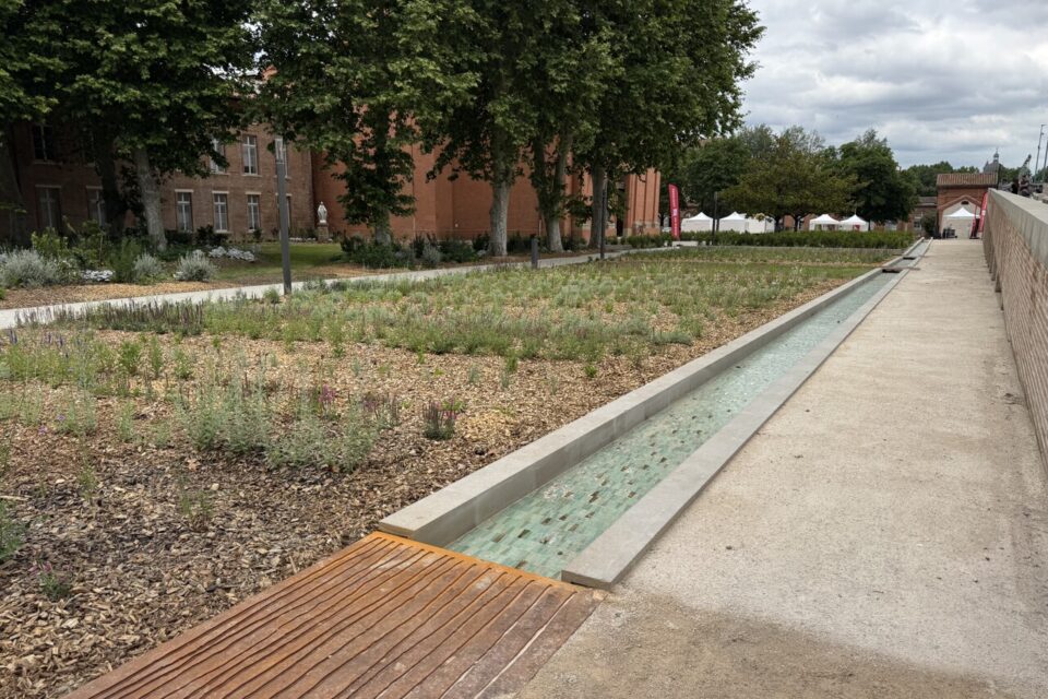 Un parcours tout autour de la verdure 