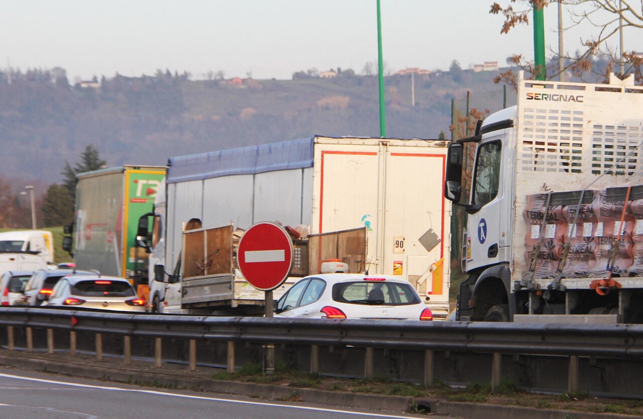 Ces travaux ont commencé sur l'A68 entre Toulouse et Albi, ils vont perturber la circulation en journée