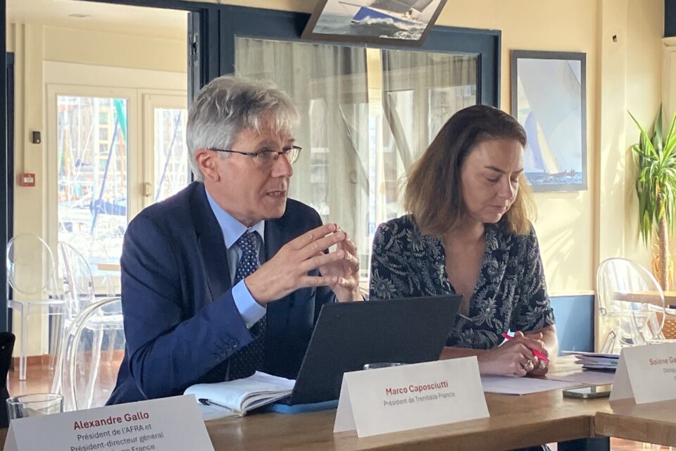 Marco Caposciutti, président de Trenitalia France, a présenté les contours de la future ligne Milan-Marseille.