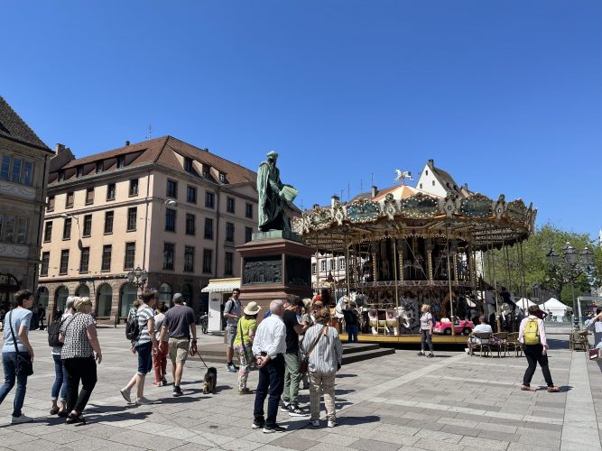 place Gutenberg carrousel