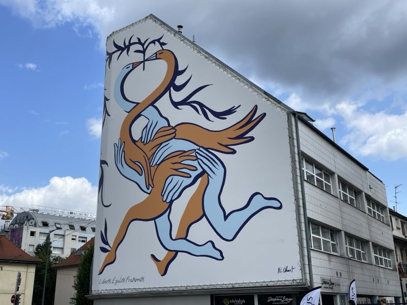 façade fresque quartier gare