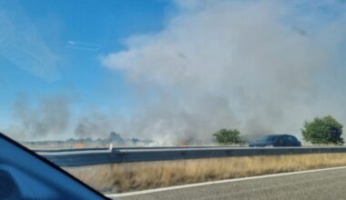 "c'était assez impressionnant en passant à côté", témoigne cette automobiliste