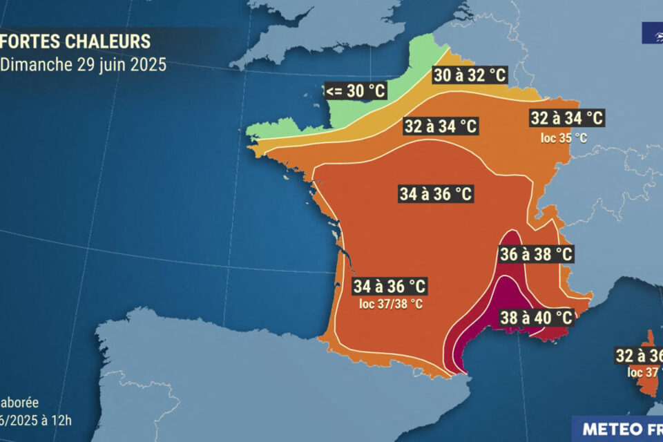 La vigilance orange canicule sera de mise en Île-de-France à partir de ce dimanche à midi
