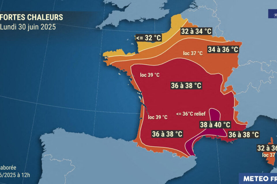De fortes chaleurs attendues dès ce week-end et la semaine prochaine