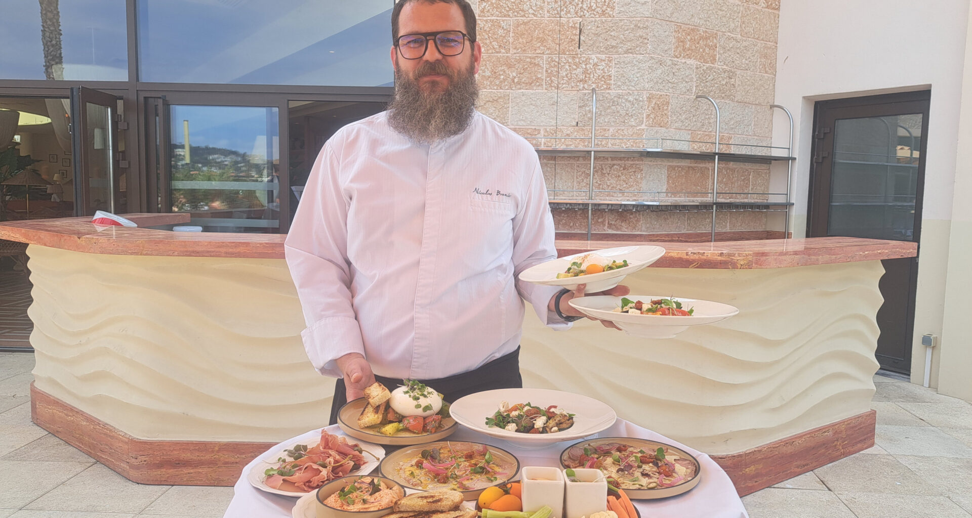 © A.Z. - Le chef Nicolas Brenier a imaginé une carte "healthy" pour le restaurant de l'hôtel Villa M Marseille.