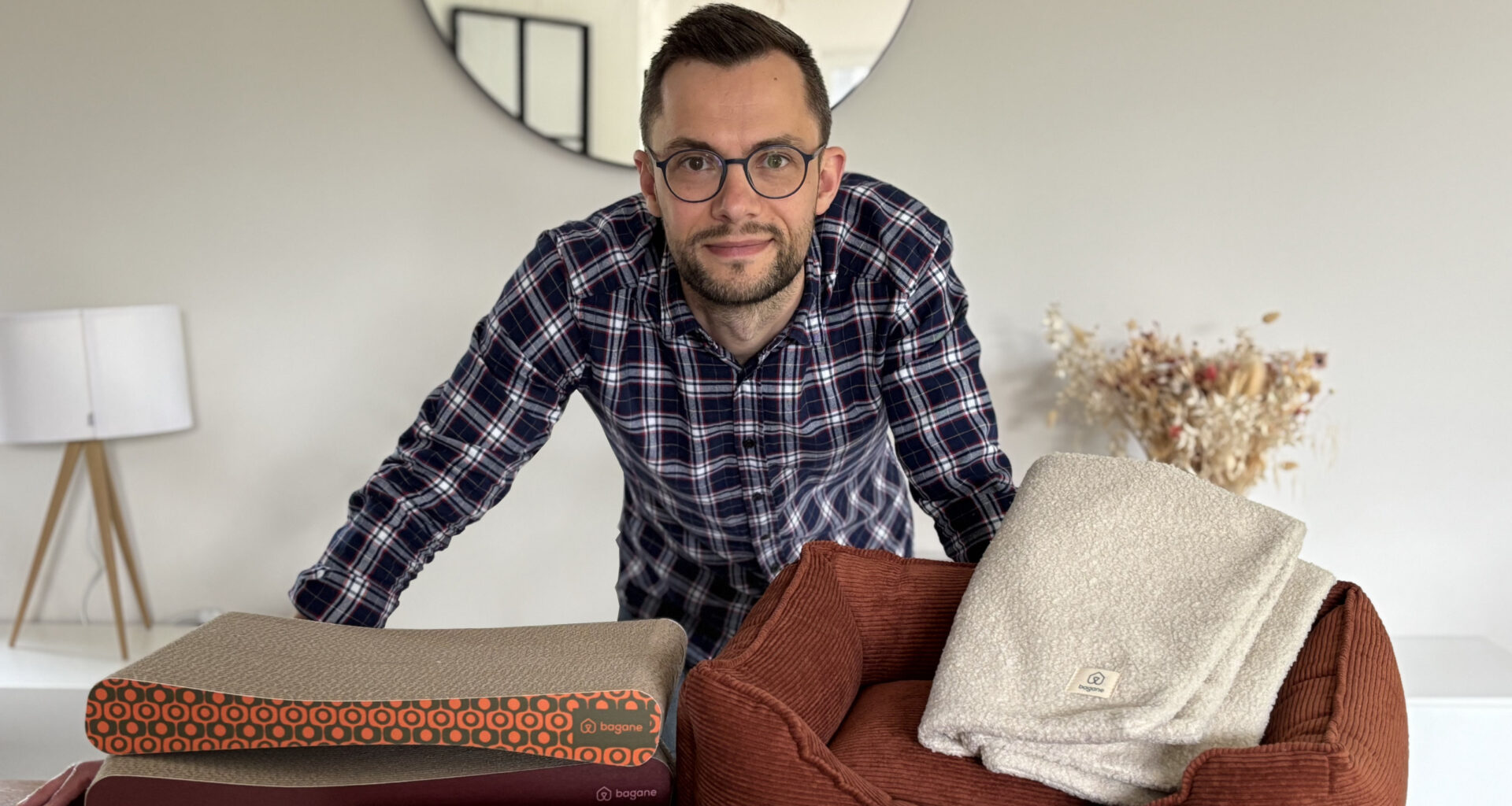 © Photo fournie par Bagane - Avec Bagane, Julien Evrard veut proposer des produits beaux, durables et adaptés au bien-être animal.