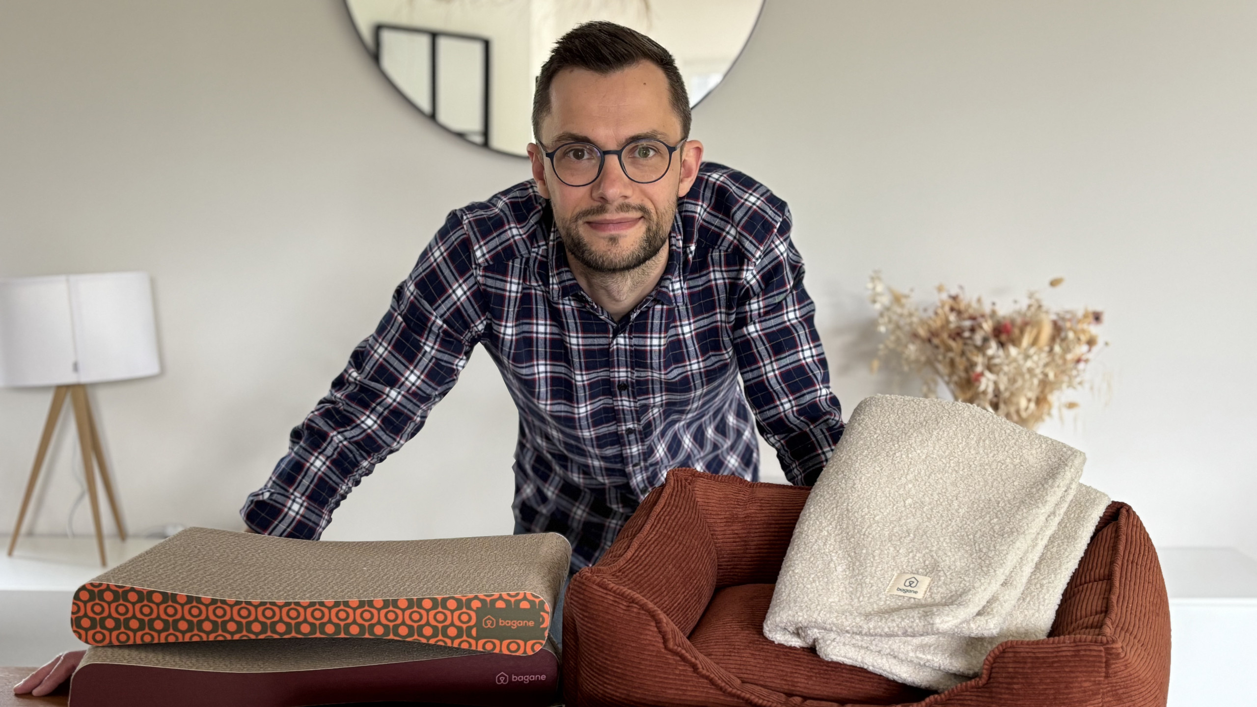 © Photo fournie par Bagane - Avec Bagane, Julien Evrard veut proposer des produits beaux, durables et adaptés au bien-être animal.