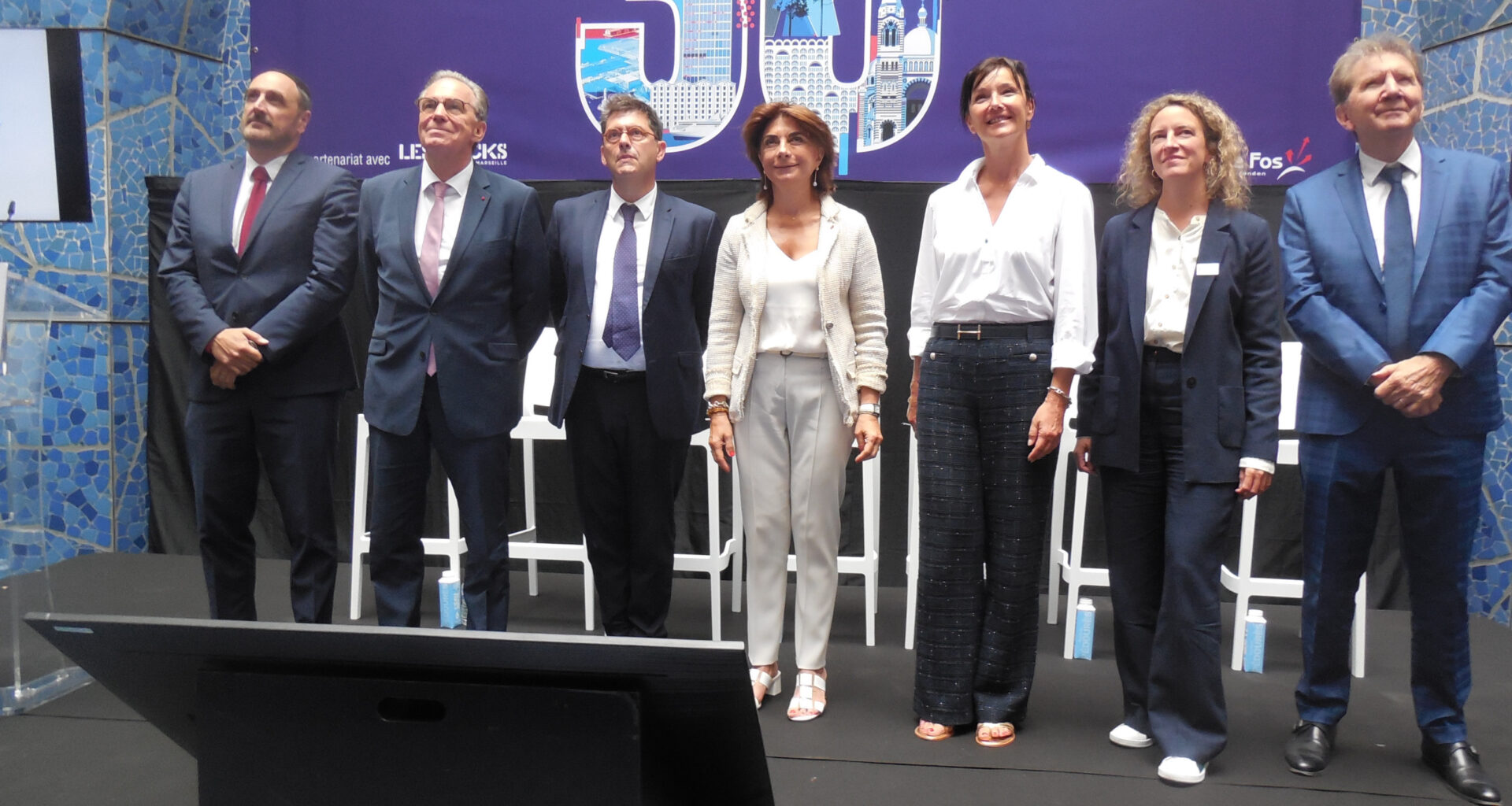 © Jean-Pierre Enaut - Inauguration de l'exposition « 30 ans-30 lieux », pour fêter les 30 ans d'Euroméditerranée.