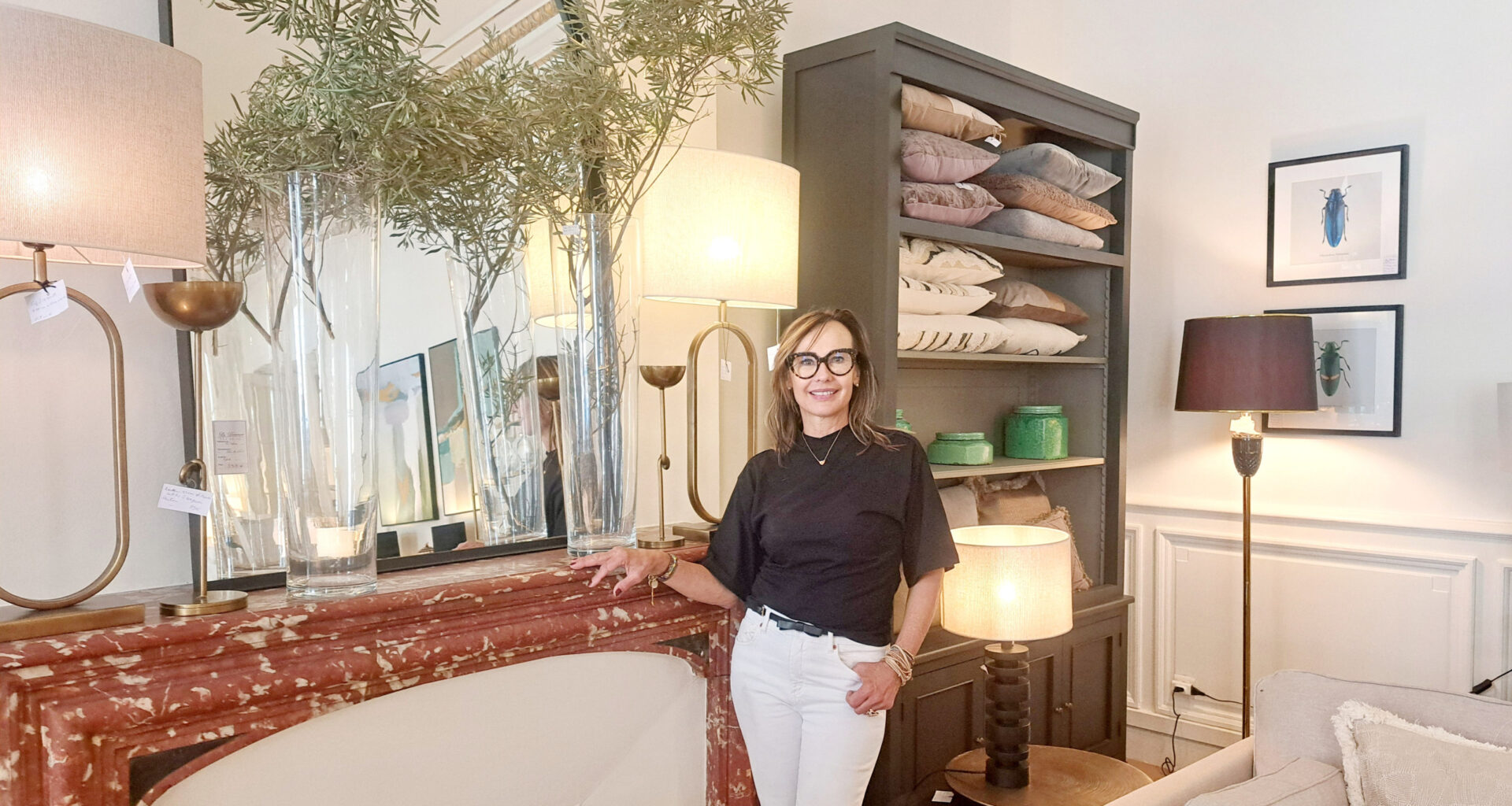 A.Z. - Après une carrière à hautes responsabilités dans la promotion immobilière, Pascale Lespinat s’est installée comme commerçante dans le quartier des antiquaires, à Marseille.