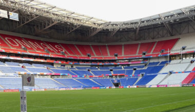© Flora Chaduc, archives 2023 - Le Groupama stadium accueille les demi-finales de Top 14, vendredi 20 et samedi 21 juin 2025.