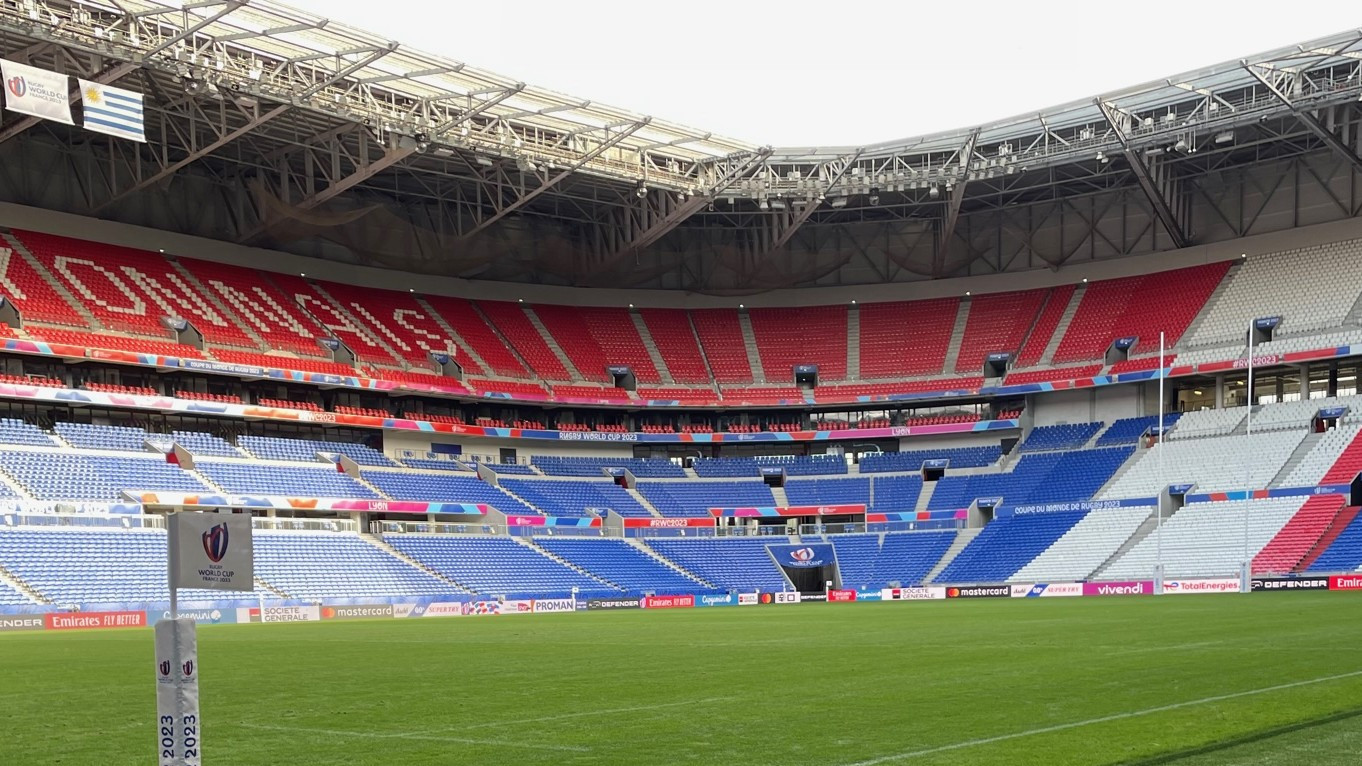© Flora Chaduc, archives 2023 - Le Groupama stadium accueille les demi-finales de Top 14, vendredi 20 et samedi 21 juin 2025.
