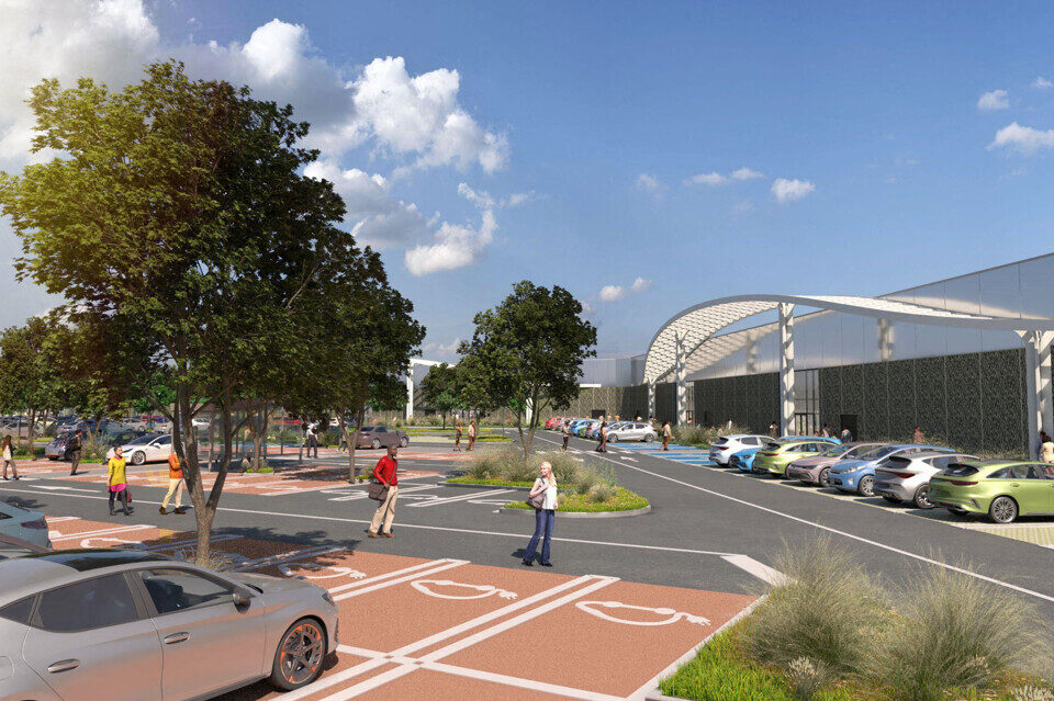 Outre Hyper U, le centre commercial Portes des Pyrénées sera doté de 17 moyennes surfaces