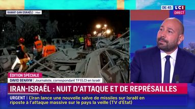 Iran-Israël : nuit d'attaque et de représailles