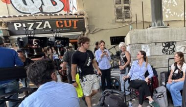 Kaley Cuoco, alias Penny dans "The Big Bang Theory", tourne la série  "Vanished" à Marseille