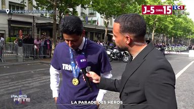 L'émotion du président du PSG après le titre de son club