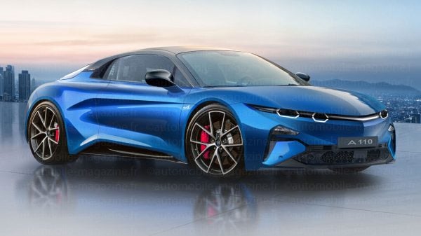 La prochaine mouture de l'Alpine A110 arborera bel et bien une calandre à quatre phares.