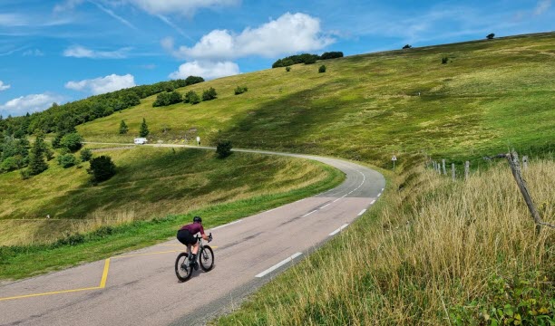 La route des crêtes est un parcours plutôt sportif mais accessible grâce à la navette des crêtes. Photo archives Grégoire Gauchet
