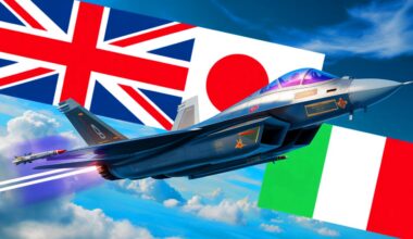 Illustration de la future collaboration potentielle entre le Royaume-Uni et le Canada dans le développement d'un avion de combat de sixième génération. Image réalisée par IA.