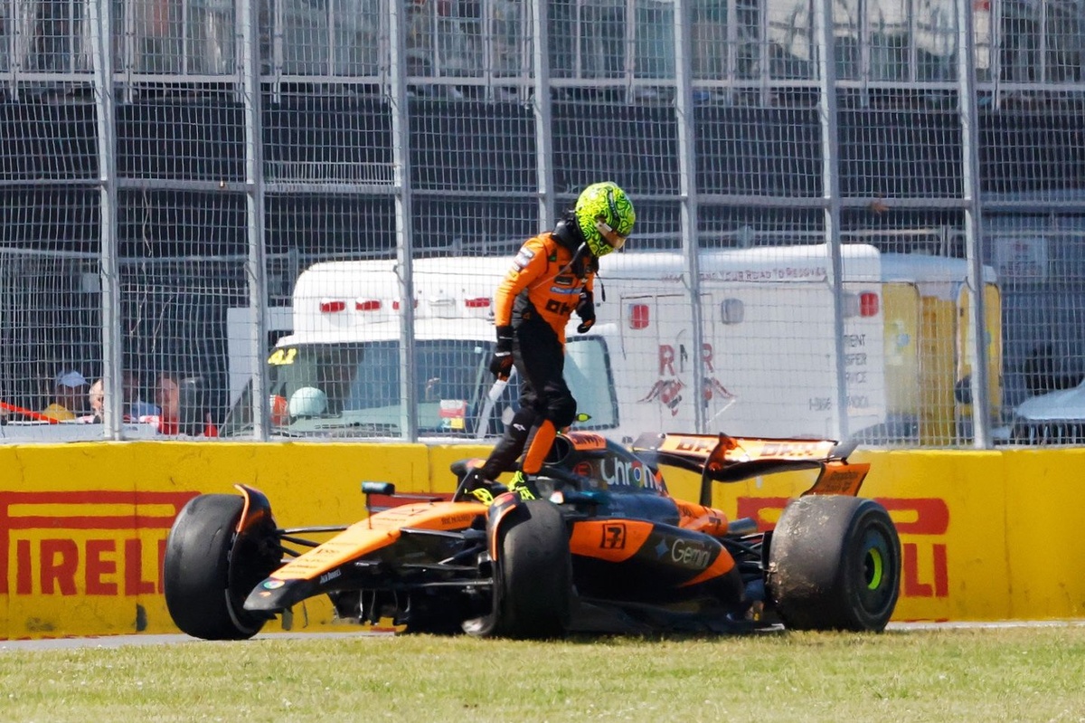 Norris se saborde, Piastri s'échappe, Verstappen résiste