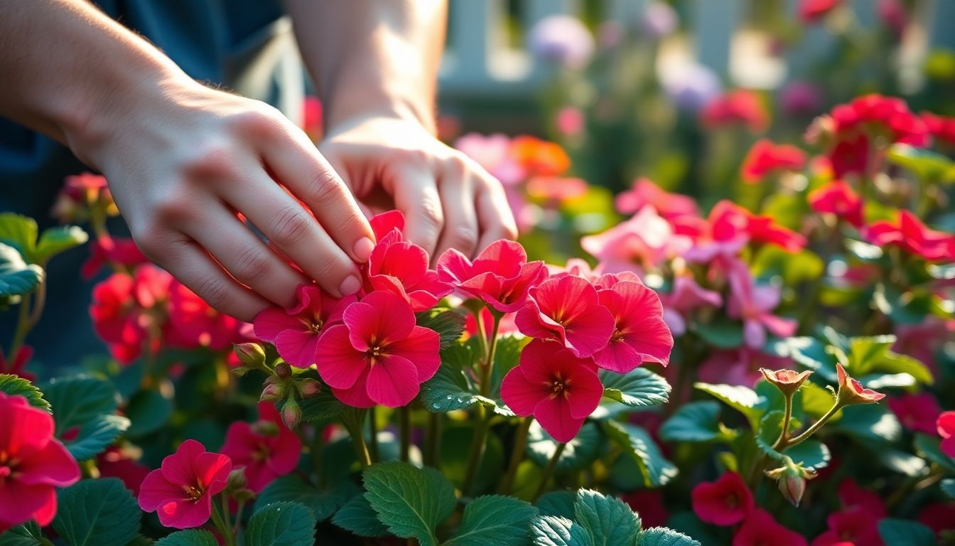 Le secret des jardiniers experts : ce geste simple qui fait fleurir vos géraniums jusqu'aux gelées