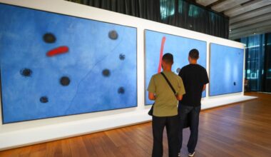 Les yeux dans les "Bleus" de Miró au Mucem jusqu’au 10 novembre 2025