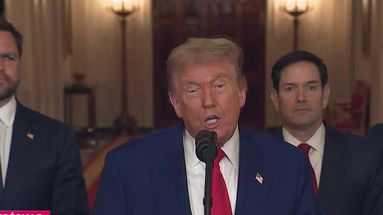Les Etats-Unis ont frappé l'Iran : l'allocution de Donald Trump