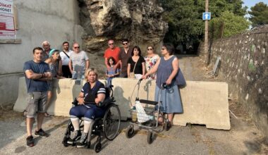aux Olives, conflit entre Métropole et Ehpad autour d'un mur qui menace de s'effondrer