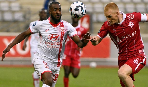 Lui aussi a encore une année de contrat à honorer avec l'ASNL. Mais Cheikh Touré, qui a perdu sa place de titulaire à la pointe de l'attaque en fin de championnat, pourrait aller voir ailleurs en cas d'offre intéressante. Photo Alexandre Marchi
