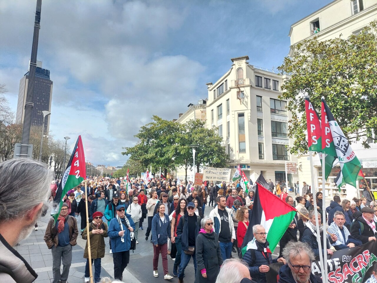 Une marche à Nantes pour "demander à l’Europe d’agir contre le génocide à Gaza"