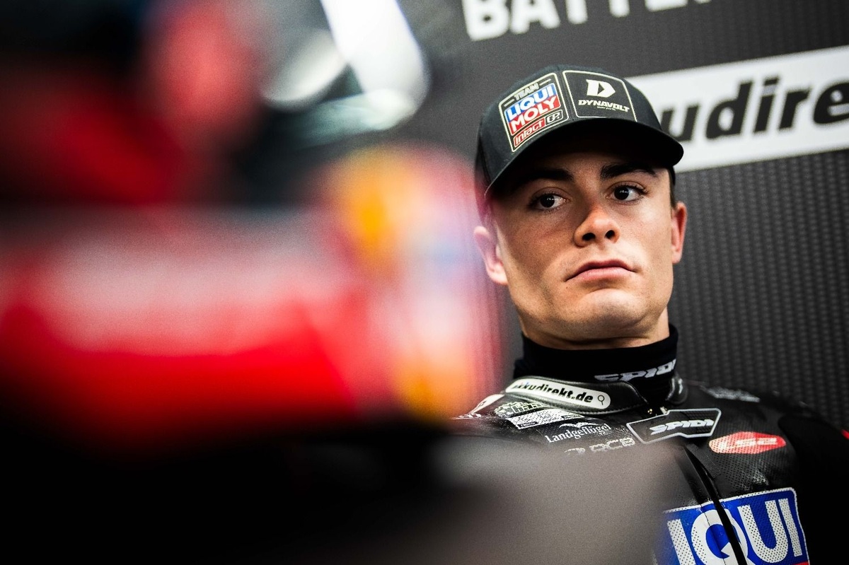 Aprilia offre un premier test à Manuel González, leader du Moto2