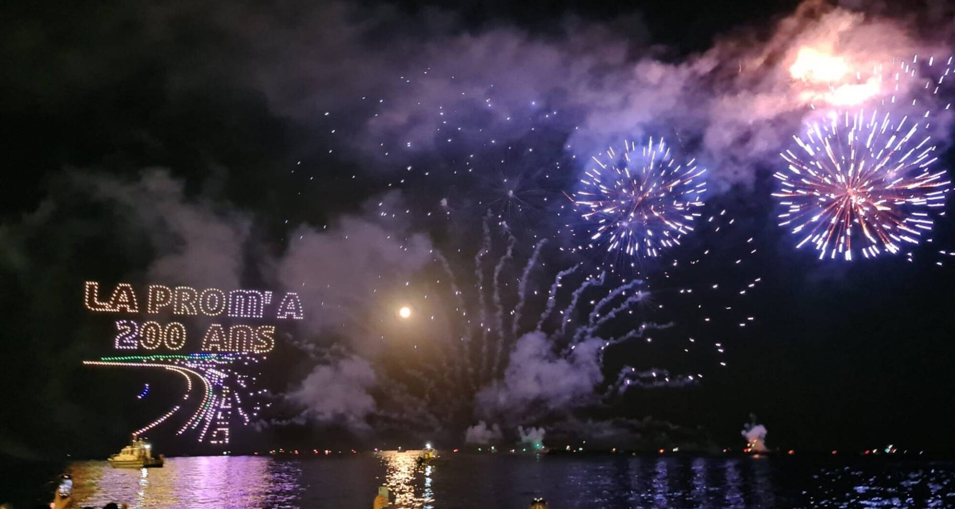 Suivez en vidéo et en direct l'immense show avec 2.025 drones qui ouvre le Sommet de l'Océan Unoc à Nice