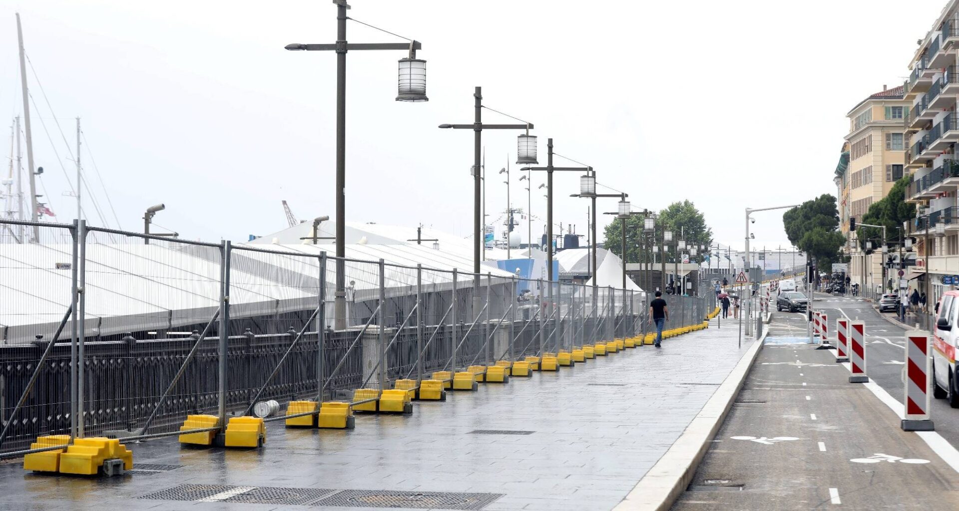 Sommet de l'Océan: à Nice, les commerçants du port indemnisés "au plus vite", promet Christian Estrosi
