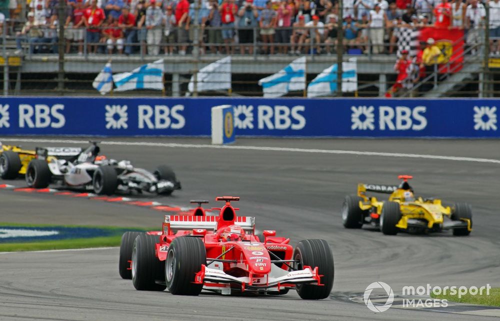 L'étonnant départ du GP des États-Unis 2005...