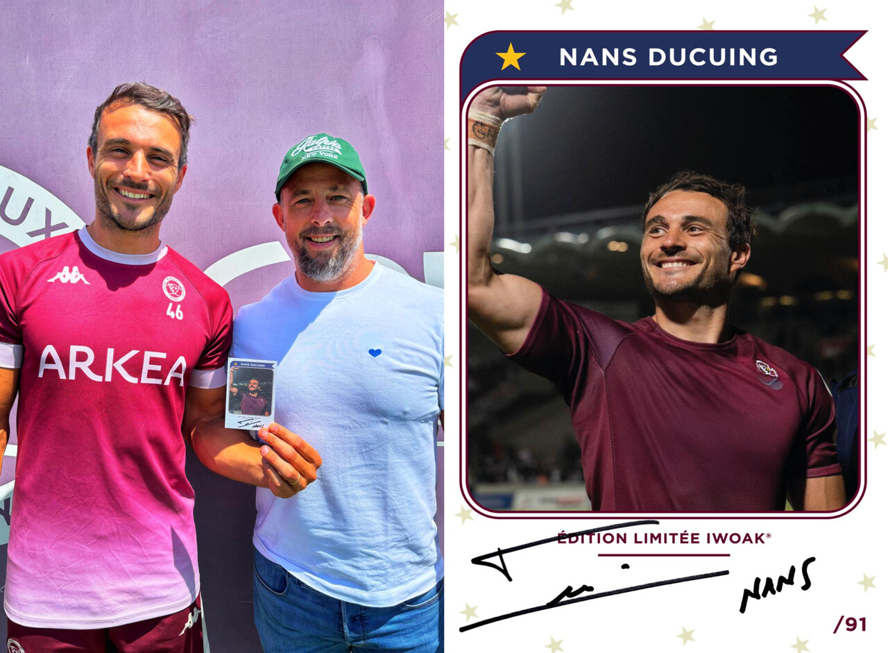 Ces cartes de rugby à collectionner se veulent uniques : elles pourraient bientôt s'arracher