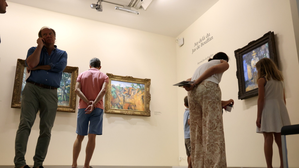Démarrage en fanfare pour l'exposition Cezanne au musée Granet d'Aix-en-Provence