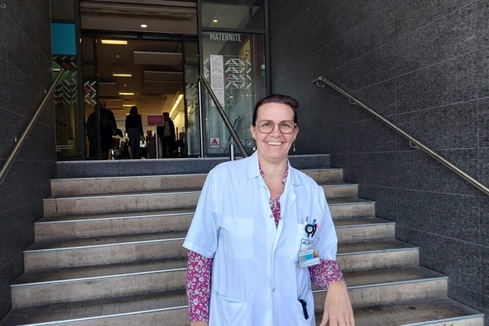 Solenn Carvalho, sage-femme responsable de l'unité de grossesses à haut risque.