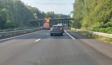 une voie neutralisée jusqu'à nouvel ordre, de gros bouchons attendus