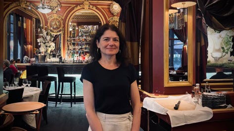 Nathalie Perrin-Gilbert (Lyon en commun) est candidate aux municipales 2026. Photo Tatiana Vazquez