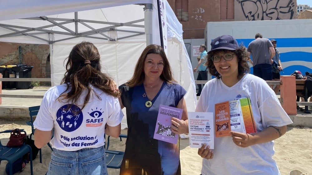 Pour lutter contre les violences sexistes et sexuelles, l’opération Safer fait son retour sur les plages marseillaises